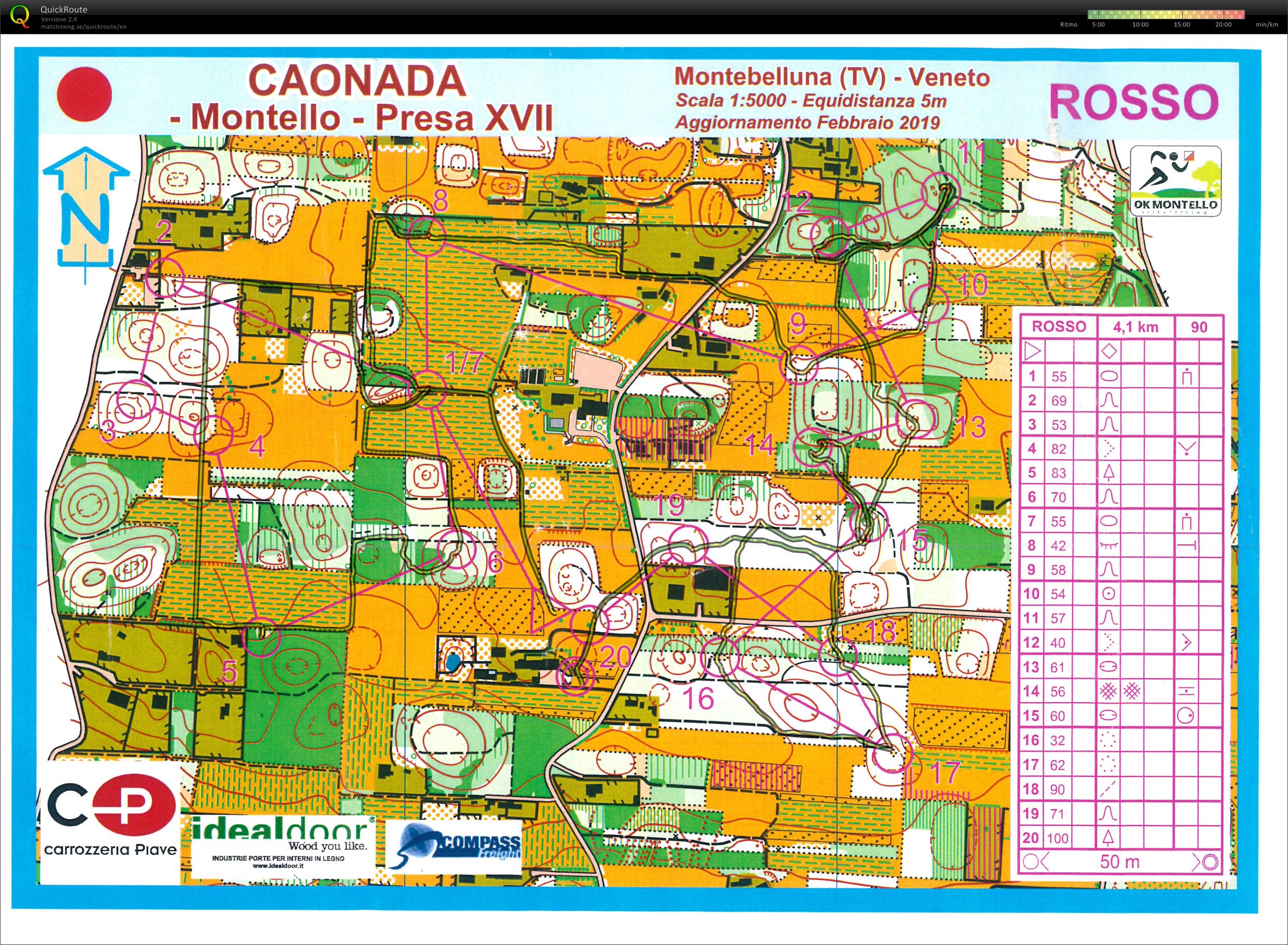 Caonada di Montebelluna, presa XVII - 2 prova o-tour Trevigiano 2019 (03.03.2019)