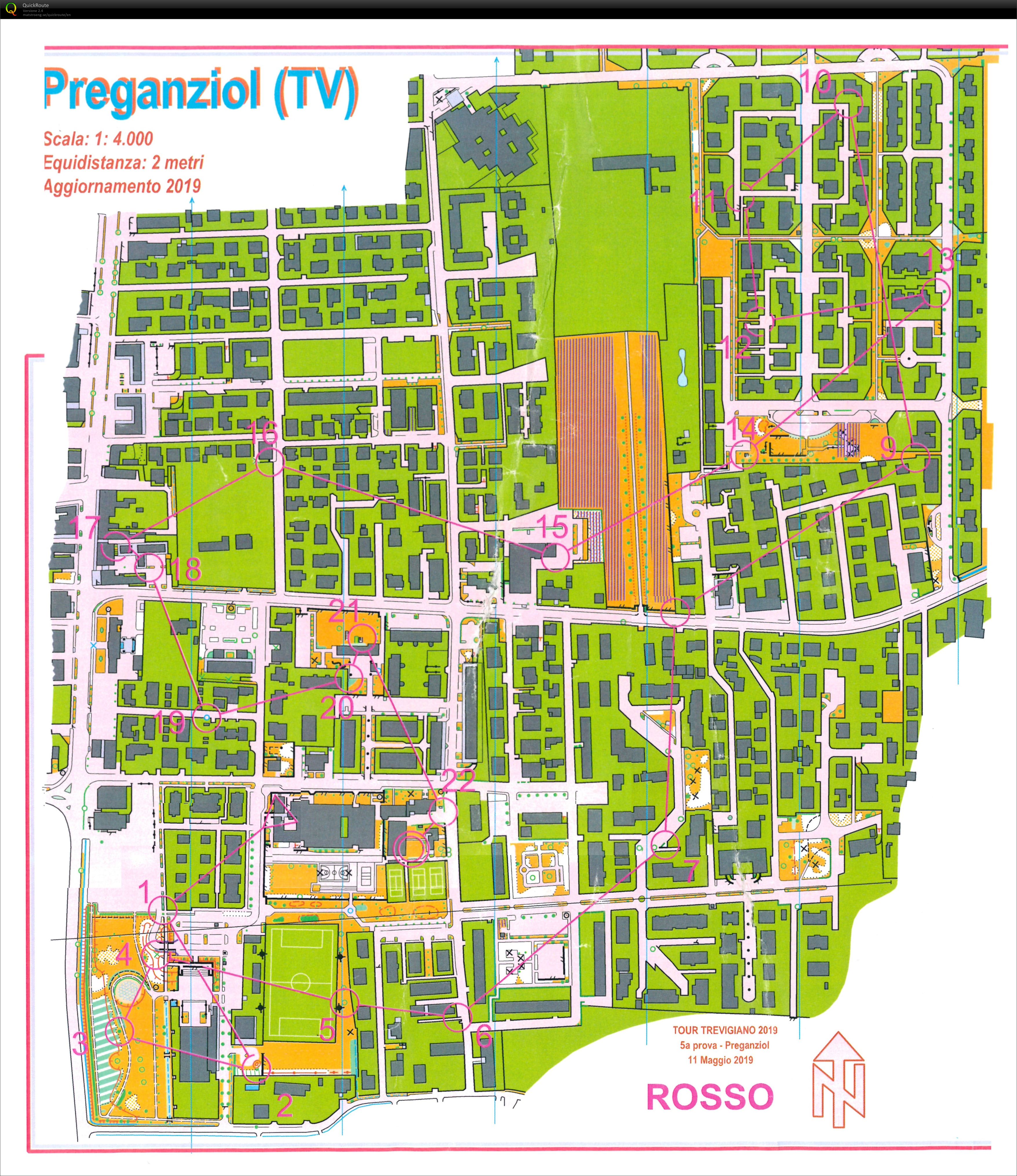 Preganziol - 5 prova o-tour Trevigiano 2019 (11/05/2019)