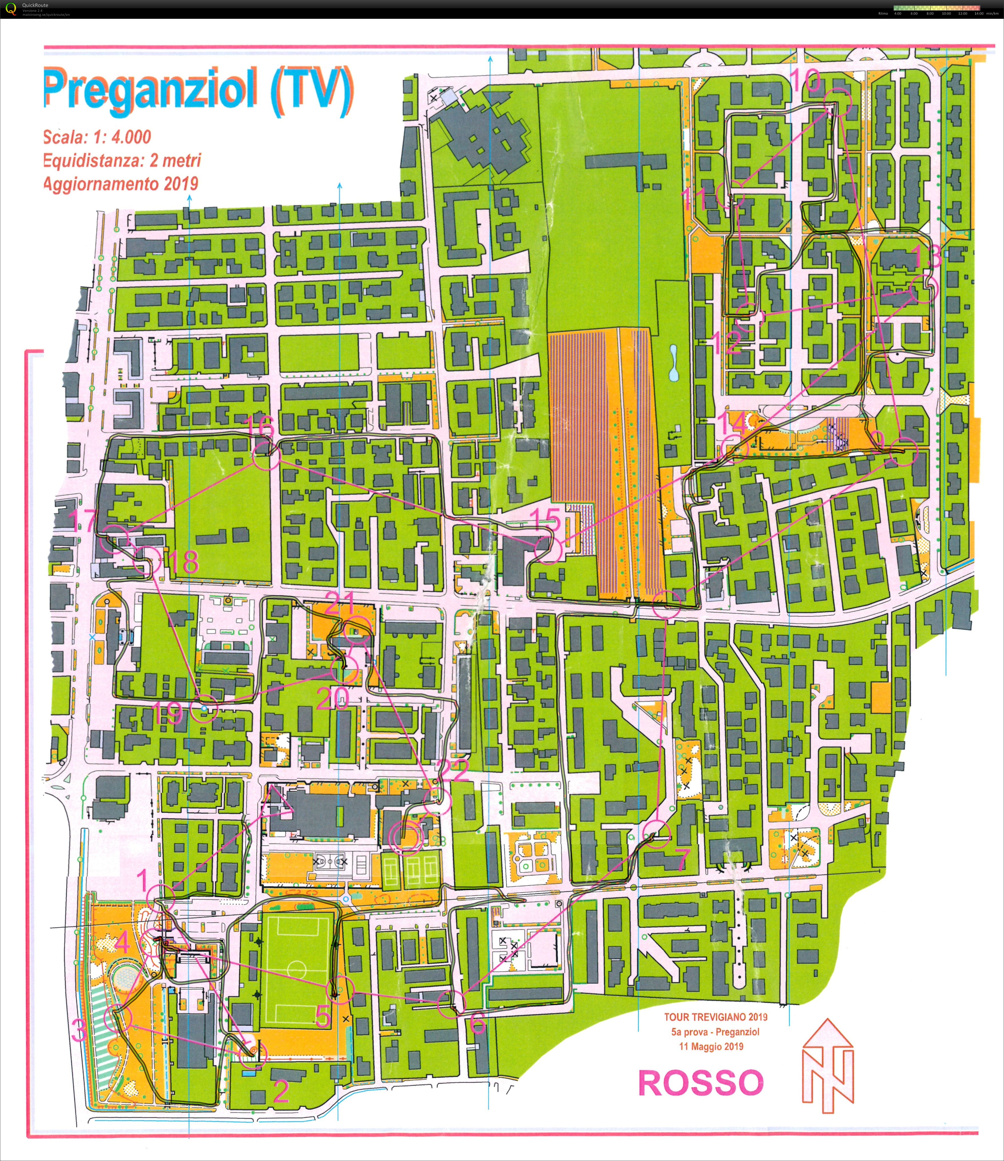 Preganziol - 5 prova o-tour Trevigiano 2019 (11/05/2019)