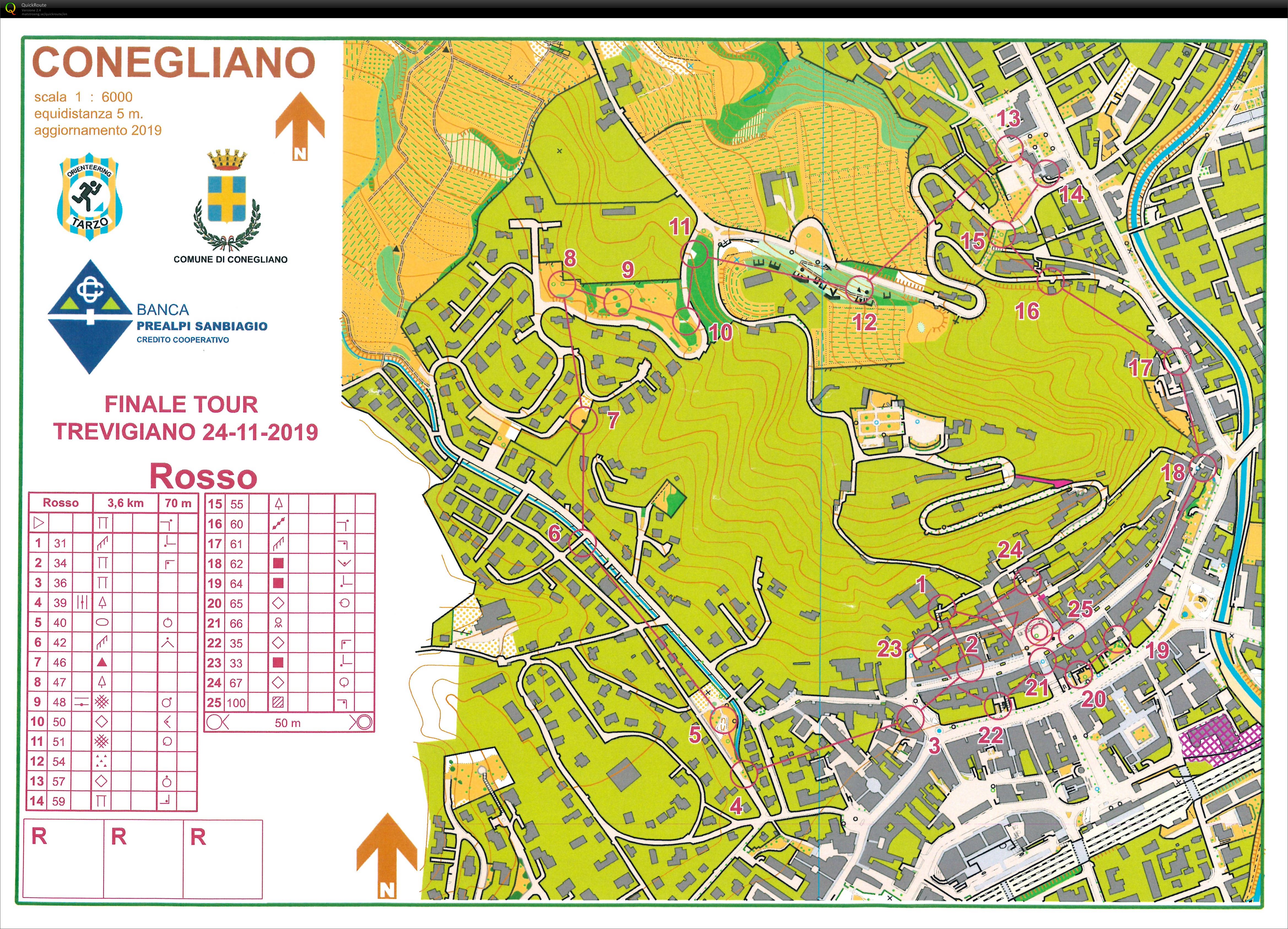 Conegliano - 14 prova o-tour Trevigiano 2019 (24-11-2019)